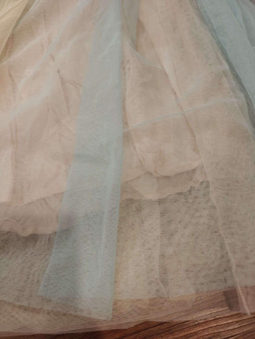 Anthropologie Pernille Rosenkilde Strapless Colorblock Tulle Dress - Picture 11 of 12